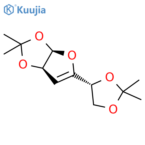 3-Deoxy-1,2:5,6-di-O-isopropylidene-α-D-erythro-hex-3,4-enofuranose structure