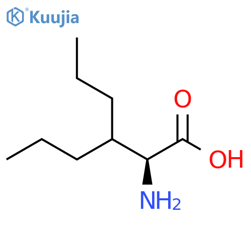 2-amino-3-propylhexanoic acid structure