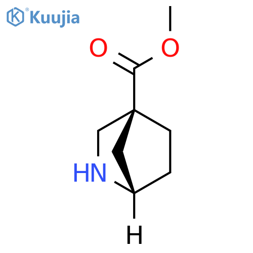 Methyl (1S,4S)-2-azabicyclo[2.2.1]heptane-4-carboxylate structure