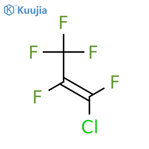 1-chloro-1,2,3,3,3-pentafluoroprop-1-ene structure