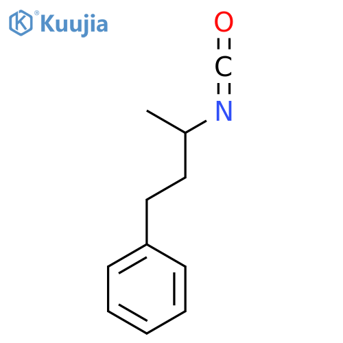 (3-isocyanatobutyl)benzene structure