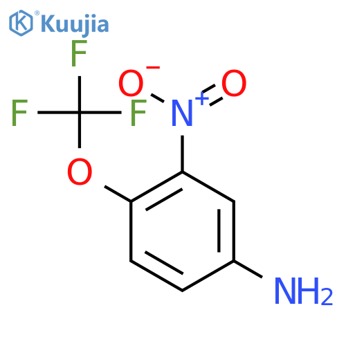 3-Nitro-4-(trifluoromethoxy)aniline structure