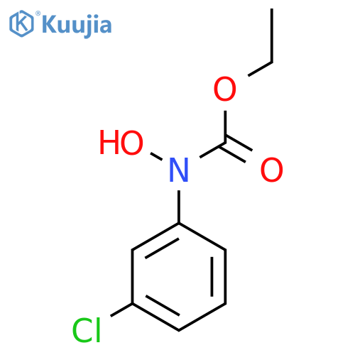 ethyl N-(3-chlorophenyl)-N-hydroxycarbamate structure