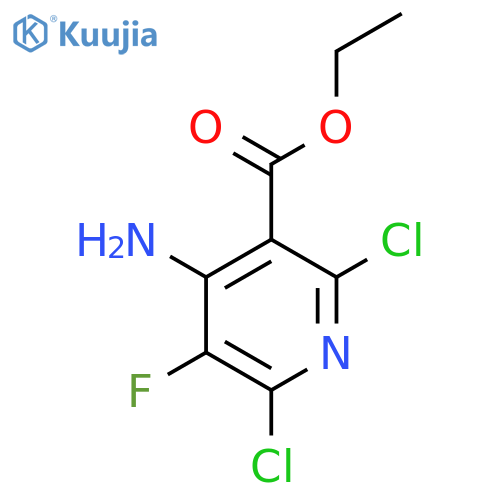 Ethyl 4-Amino-2,6-dichloro-5-fluoronicotinate structure