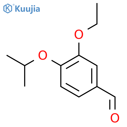 3-ethoxy-4-(propan-2-yloxy)benzaldehyde structure