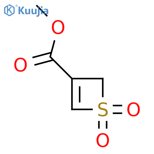 methyl 1,1-dioxo-2H-1lambda6-thiete-3-carboxylate structure