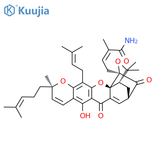 Gambogic amide structure