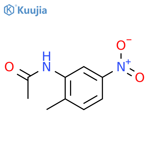 2-Methyl-5-nitroacetanilide structure
