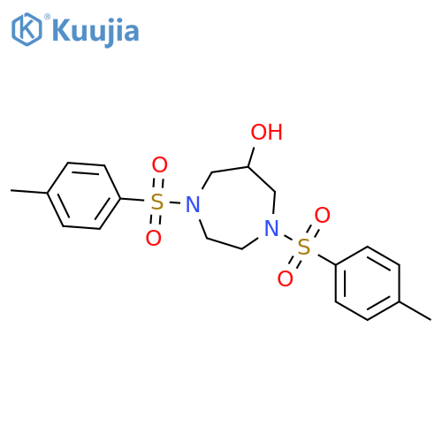 1,4-Ditosyl-1,4-diazepan-6-ol structure