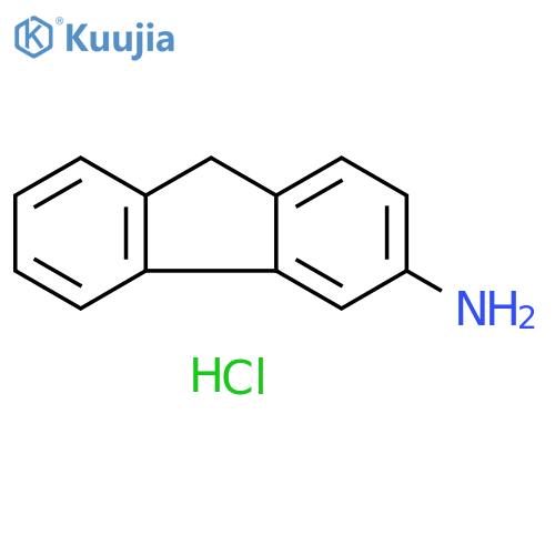 9H-fluoren-3-amine hydrochloride structure