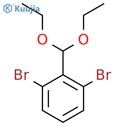 1,3-Dibromo-2-(diethoxymethyl)benZene structure