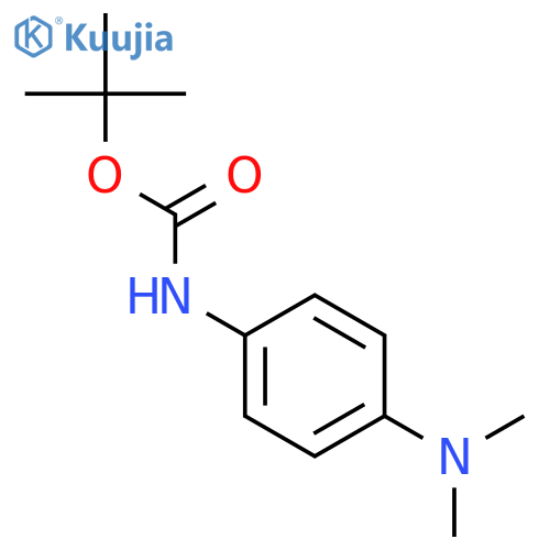 Carbamic acid,[4-(dimethylamino)phenyl]-, 1,1-dimethylethyl ester (9CI) structure