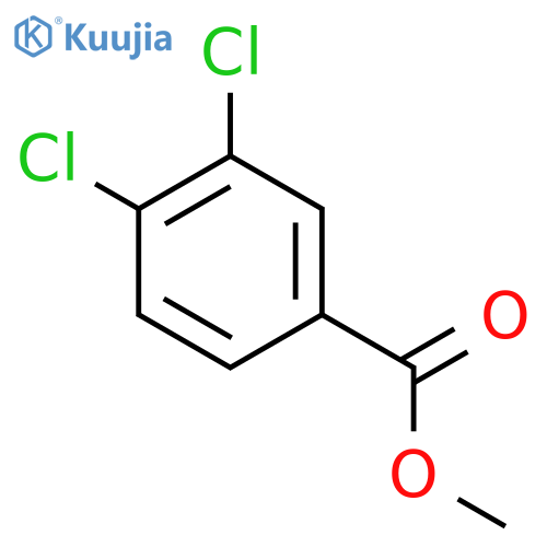 Methyl 3,4-dichlorobenzoate structure