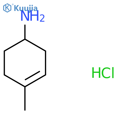 1-Amino-4-methylcyclohex-3-ene hydrochloride structure