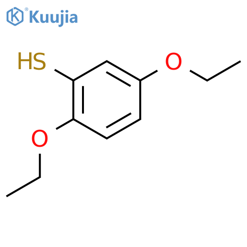 2,5-Diethoxythiophenol structure