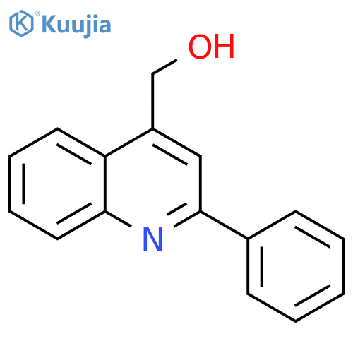 4-Quinolinemethanol,2-phenyl- structure