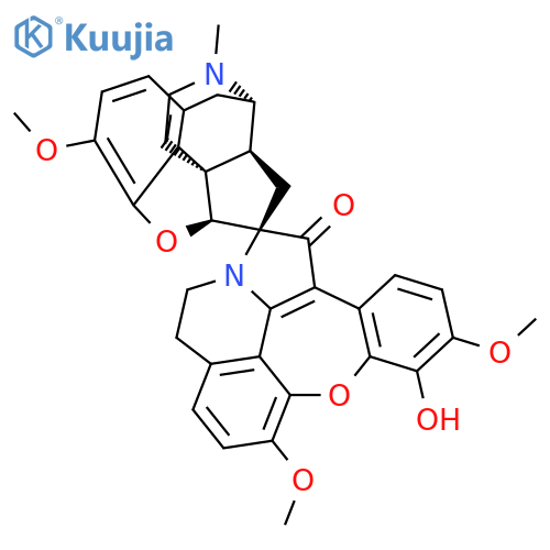Spiro[benzo[2,3][1]benzoxepino[6,5,4-ghi]indolizine-12(11H),6'(6'aH)-[4,11]methanobenzofuro[3',2':2,3]cyclopenta[1,2-c]pyridin]-11-one,1,1',2,2',3',4',4'a,5'-octahydro-7-hydroxy-5,8,8'-trimethoxy-3'-methyl-,(4'S,4'aS,6'S,6'aS,11'bR)- structure