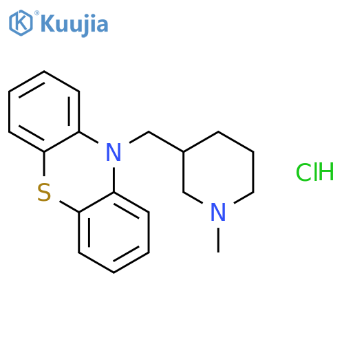 Mepazine hydrochloride structure