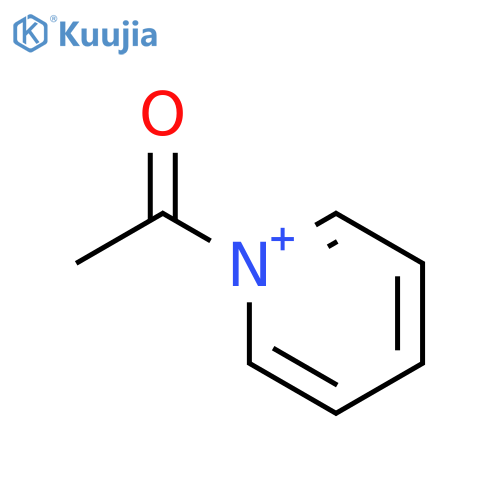 Pyridinium, 1-acetyl- structure