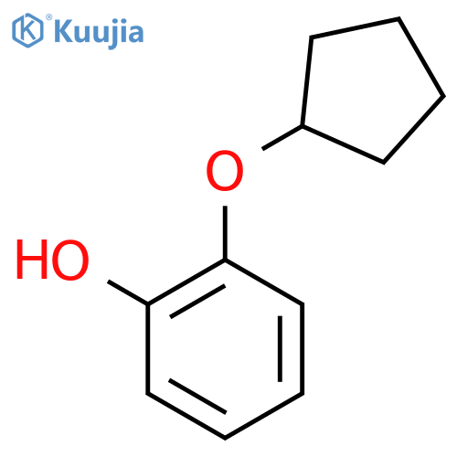 2-(Cyclopentyloxy)phenol structure