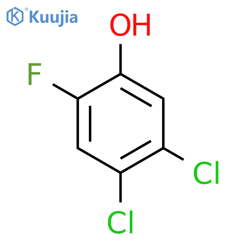4,5-Dichloro-2-fluorophenol structure