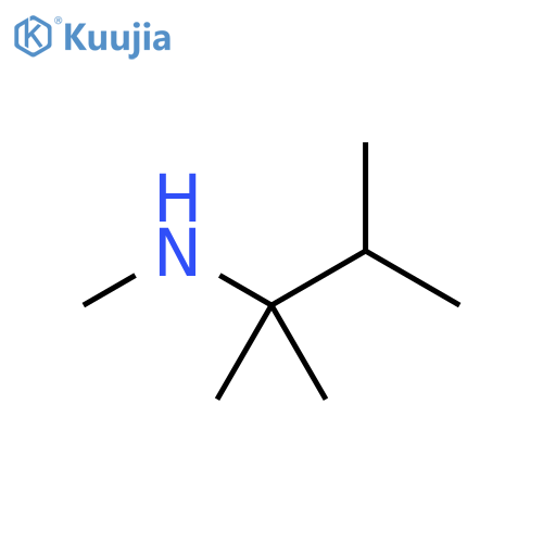 (2,3-dimethylbutan-2-yl)(methyl)amine structure