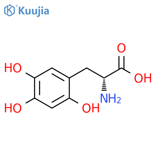 D-Tyrosine, 2,5-dihydroxy- structure