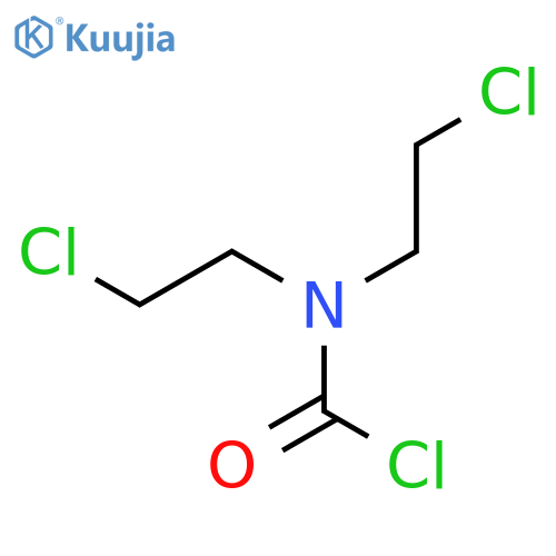 N,N-Bis(2-chloroethyl)carbamoyl Chloride structure