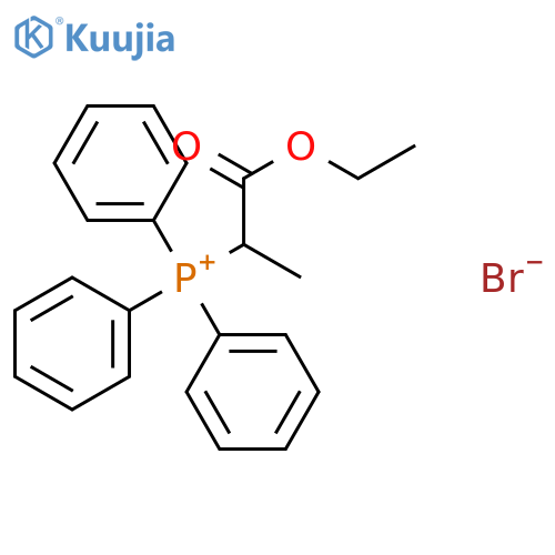 [1-(Ethoxycarbonyl)ethyl]triphenylphosphonium Bromide structure