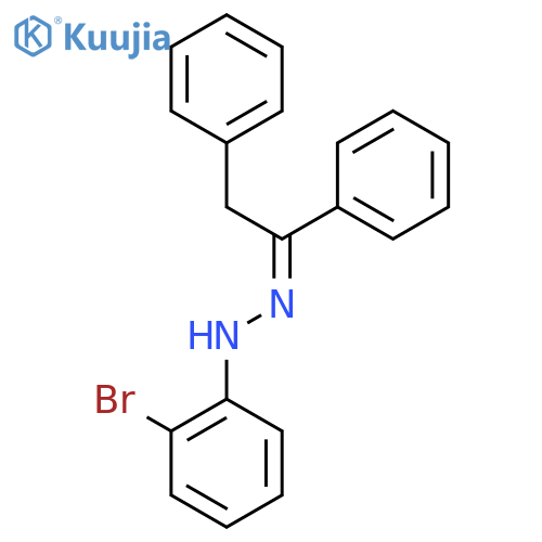 N-(2-Bromophenyl)-N'-(1,2-diphenylethylidene)hydrazine structure