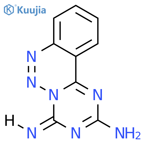 2H-1,3,5-Triazino[1,2-c][1,2,3]benzotriazin-4-amine,2-imino- structure