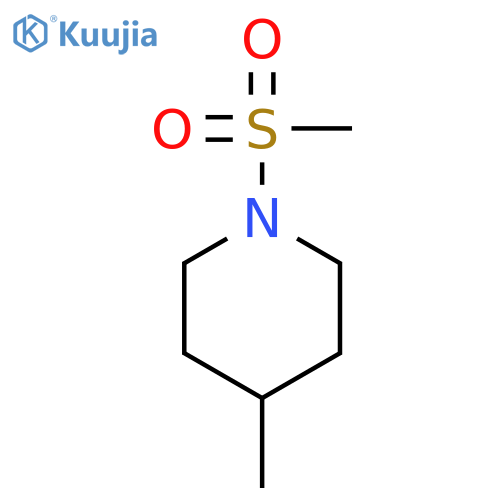 1-Methanesulfonyl-4-methyl-piperidine structure