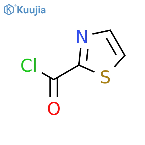 1,3-THIAZOLE-2-CARBONYL CHLORIDE structure