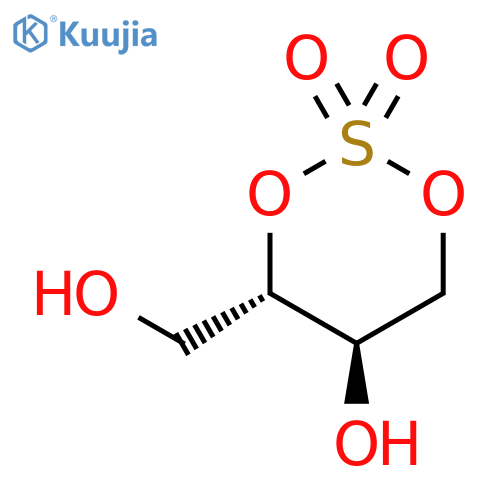 1,3,2-Dioxathiane-4-methanol, 5-hydroxy-, 2,2-dioxide, (4S,5R)- structure