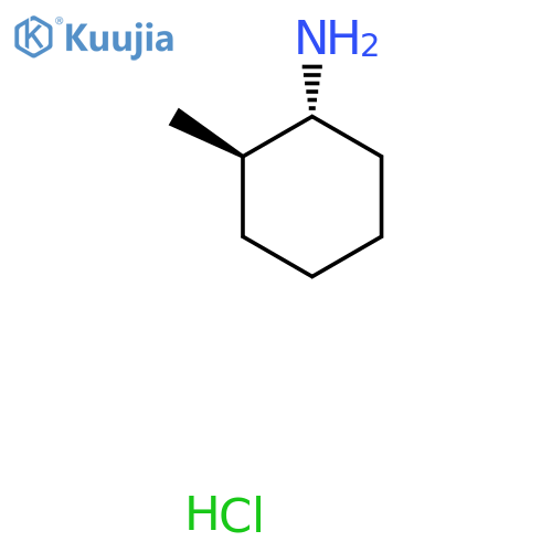 (1R,2R)-2-methylcyclohexan-1-amine hydrochloride structure