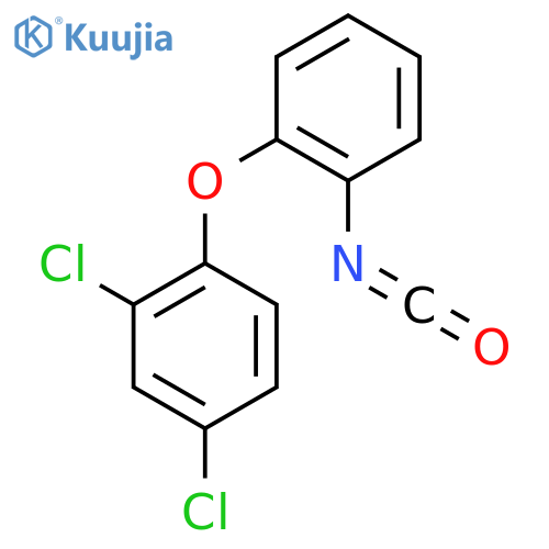 2,4-Dichloro-1-(2-isocyanatophenoxy)benzene structure