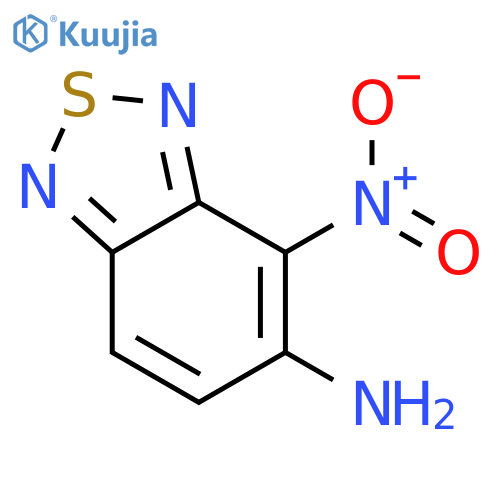 4-Nitrobenzoc1,2,5thiadiazol-5-amine structure