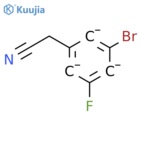 2-(3-bromo-5-fluorophenyl)acetonitrile structure