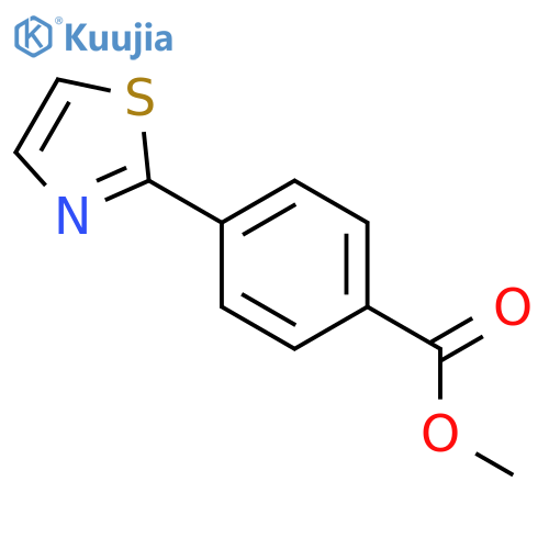 Methyl 4-(thiazol-2-Yl)benzoate structure
