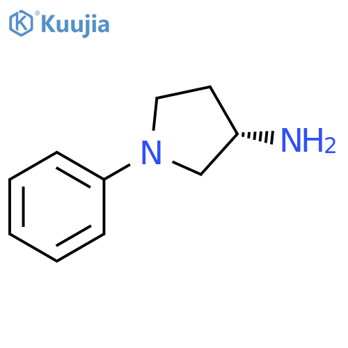 (3S)-1-phenylpyrrolidin-3-amine structure