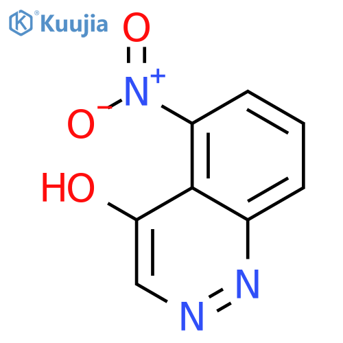 5-nitro-4-Cinnolinol structure