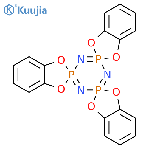 trispiro[1,3,2-benzodioxaphosphole-2,2''-[1,3,5,2,4,6]triazatriphosphinine-4'',2''''-[1,3,2]benzodioxaphosphole-6'',2''''''-[1,3,2]benzodioxaphosphole] (non-preferred name) structure