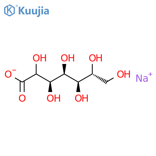 Sodium glucoheptonate structure