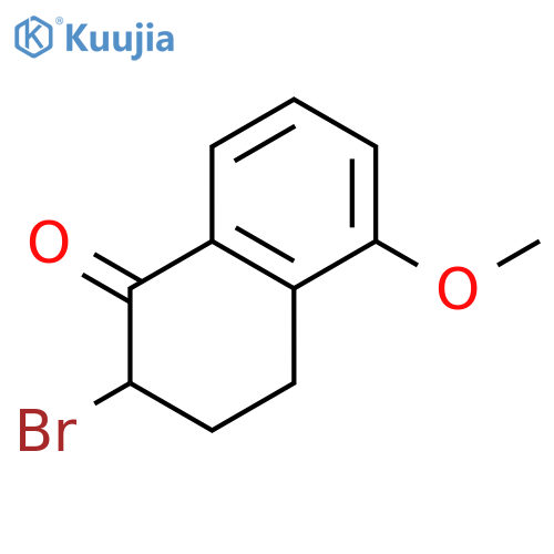 1(2H)-Naphthalenone, 2-bromo-3,4-dihydro-5-methoxy- structure