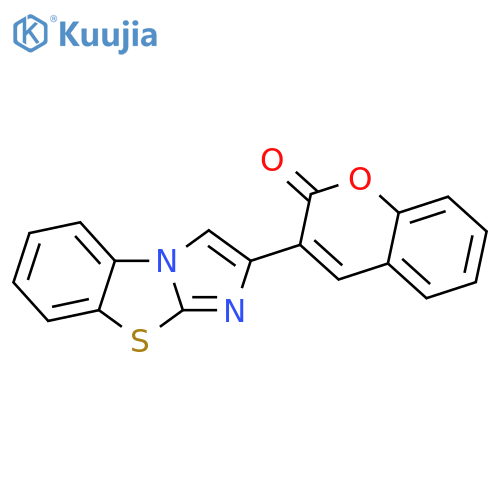 3-{7-thia-2,5-diazatricyclo6.4.0.0^{2,6}dodeca-1(8),3,5,9,11-pentaen-4-yl}-2H-chromen-2-one structure