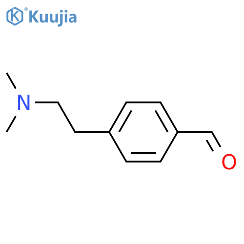 4-2-(dimethylamino)ethylbenzaldehyde structure