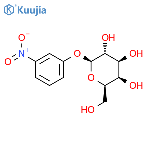 3-Nitrophenyl b-D-galactopyranoside structure