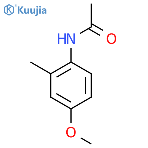 N-(4-Methoxy-2-methylphenyl)acetamide structure