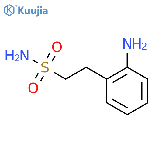 2-(2-Aminophenyl)ethane-1-sulfonamide structure