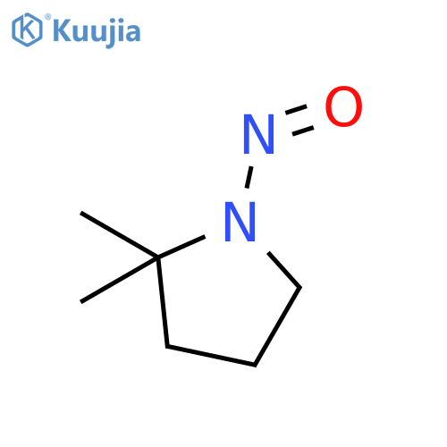 2,2-Dimethyl-1-nitrosopyrrolidine structure